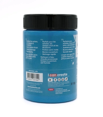 Acrylic Colour Paint Signature 300ml cerulean blue 2