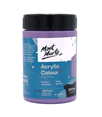 Acrylic Colour Paint Signature 300ml light purple 2
