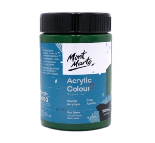 Acrylic Colour Paint Signature 300ml sap green 1