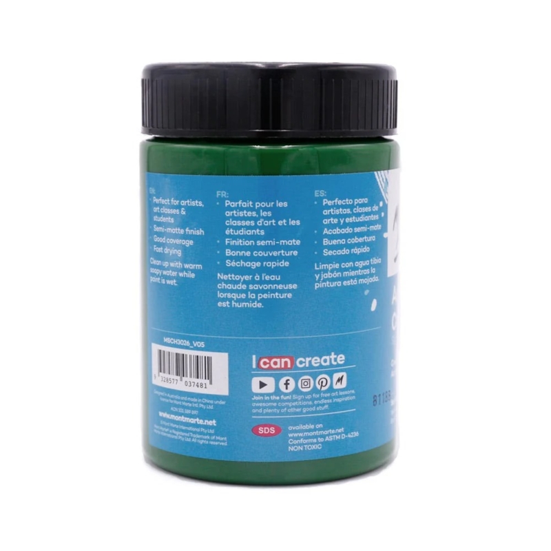 Acrylic Colour Paint Signature 300ml sap green 2