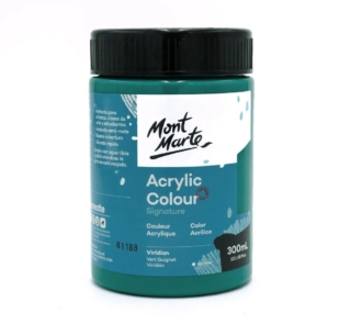 Acrylic Colour Paint Signature 300ml viridian 1