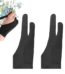 artist drawing gloves