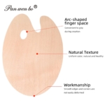 Wooden Mixing Palette Tray 40cm x 50cm - Image 2