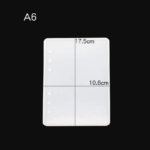 Bookcover Silicone Mold A6- LS-3