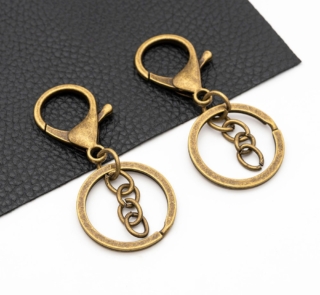 Bronze Lobster Keyrings 1