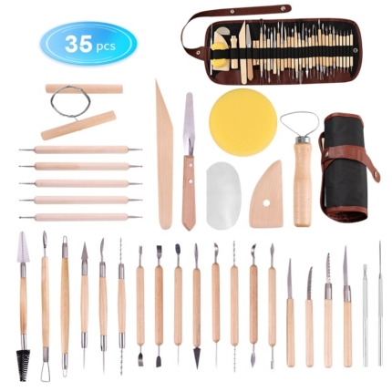 clay tool set