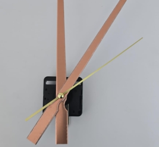 Clock mechanism with Long handles Bronze 1081 1