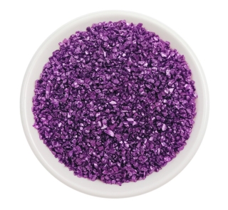 Coloured stones purple