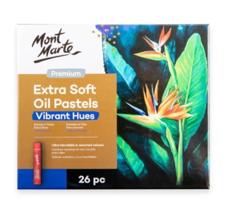 Extra Soft Oil Pastels Vibrant Hues Premium 26pc 1
