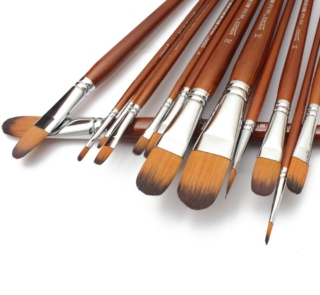 FILBERT W12 Paint Brush Set 12pcs 2