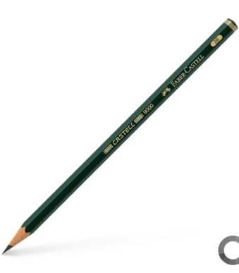 Faber Castell 9000 graphite pencil 2B