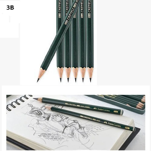Faber Castell 9000 graphite pencils 12pcs 3B