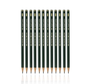 Faber Castell 9000 graphite pencils 12pcs B