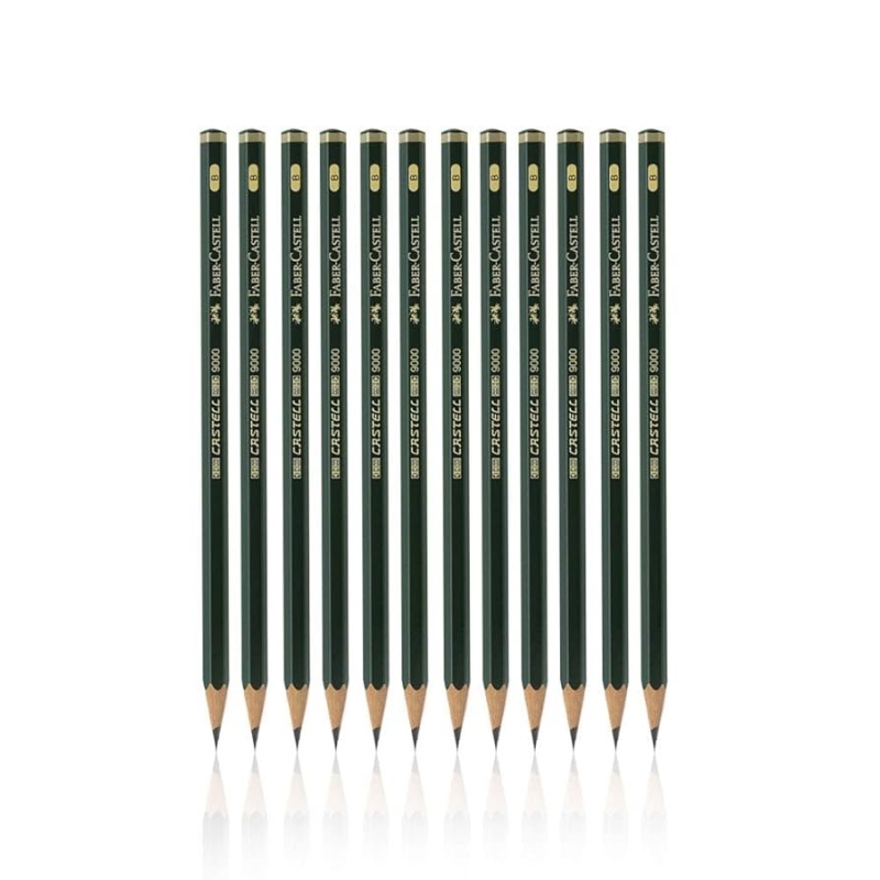 Faber Castell 9000 graphite pencils 12pcs B