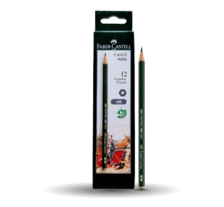 Faber Castell 9000 graphite pencils 12pcs HB