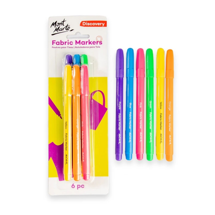 Fabric Markers Discovery 6pc - Image 2