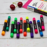 Fluoro Oil Pastels Signature 12pc - Image 2