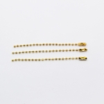 Frame Mold Gold Ball Bead Chain - XC6285-1 - 10pcs per pack