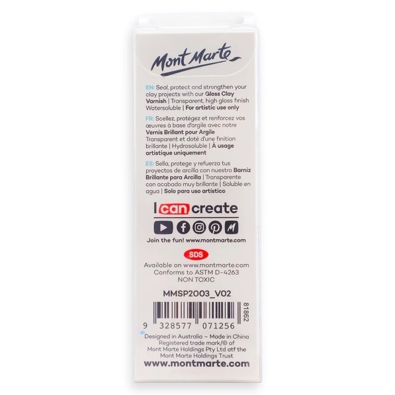 Gloss Clay Varnish Signature 60ml 1