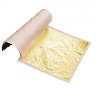 Gold leaf 100sheets image 1