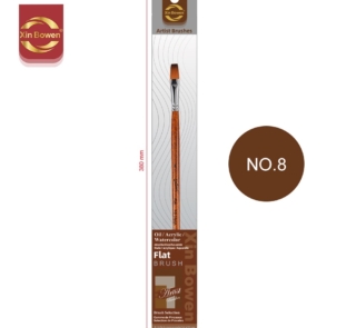 Single Flat Brush size 8