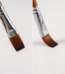Single flat brush for acrylic painting