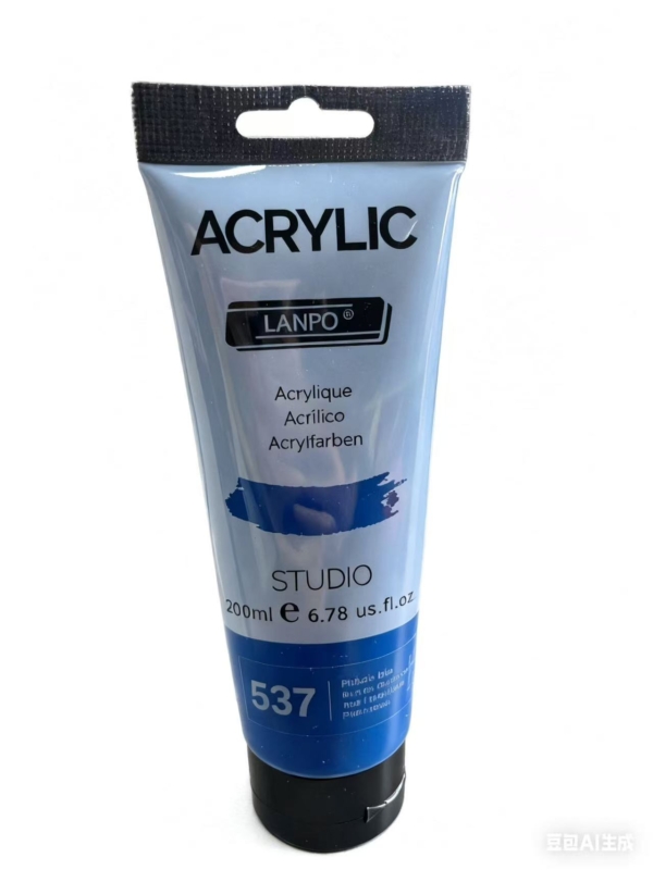 Lanpo Acrylic Paint 200mls Pthalo Blue