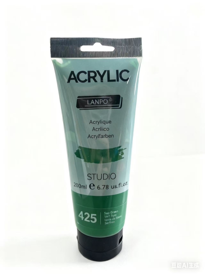 Lanpo Acrylic 200ml Sap Green
