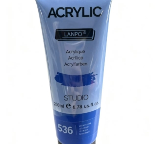 Lanpo Acrylic Paint 200mls ultramarine blue