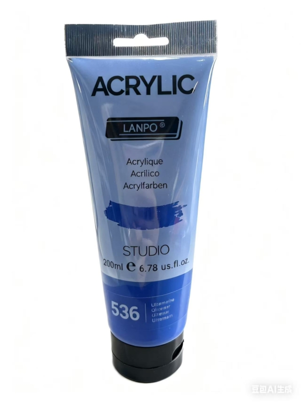 Lanpo Acrylic Paint 200mls ultramarine blue