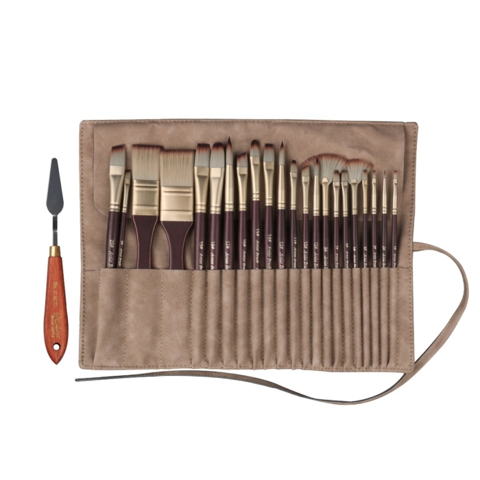 Leather Bag Paint Brush Set   - G-CB24 - Image 2