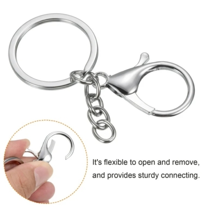 Lobster Keychain Rings 10pcs