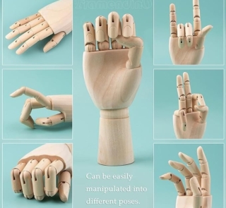 Male Hand 8 inch 3