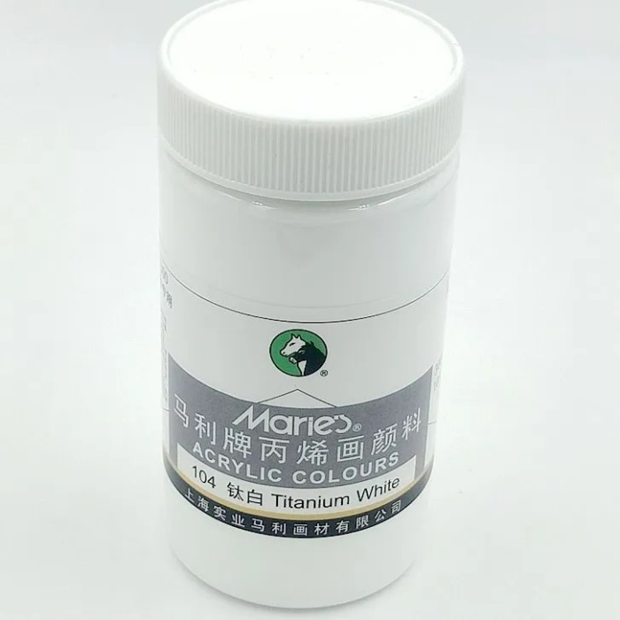 Marie's acrylic paint 300ml titanium white