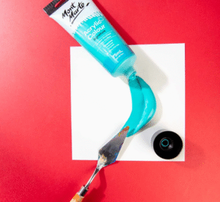 Mont Marte Acrylic Paint Signature 75ml Tube Turquoise 4