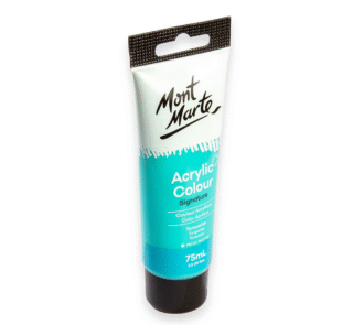 Mont Marte Acrylic Paint Signature 75ml Tube Turquoise 5