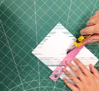 Numbered cutting mat 2