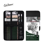 43 Pcs Professional Sketching & Drawing Art Tool Kit With Sketch Pad