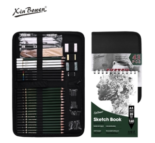Professional Sketching Drawing Art Tool Kit With Sketch Pad 1