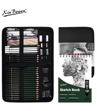 Professional Sketching Drawing Art Tool Kit With Sketch Pad 1