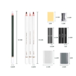 43 Pcs Professional Sketching & Drawing Art Tool Kit With Sketch Pad - Image 3