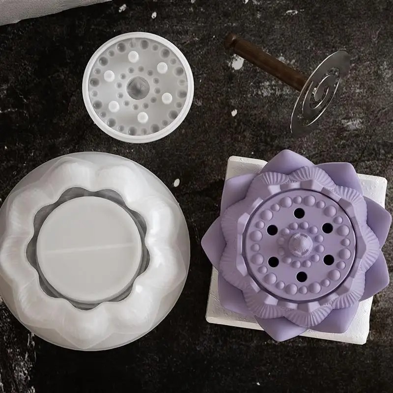 XC423 92 FLOWER SHAPED INCENSE MOLD 3