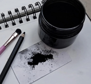 charcoal Powder black 60g 2