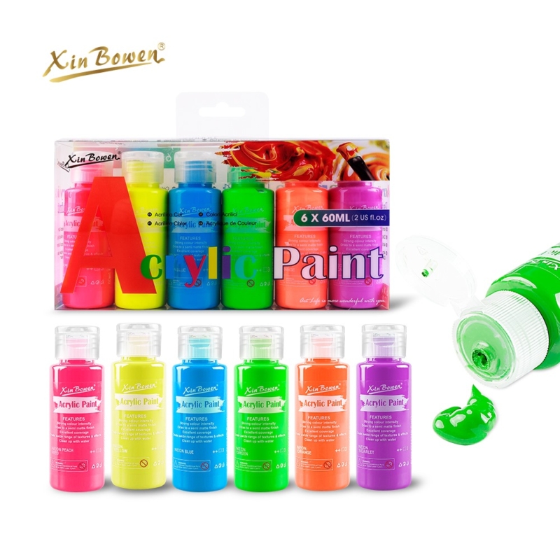 fluoro Acrylic set 6pcs X60mml 1