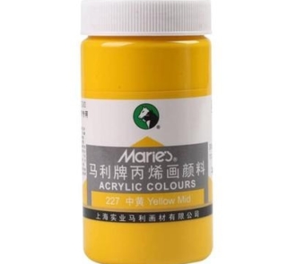 Marie's Acrylic Paint 300ml Medium Yellow