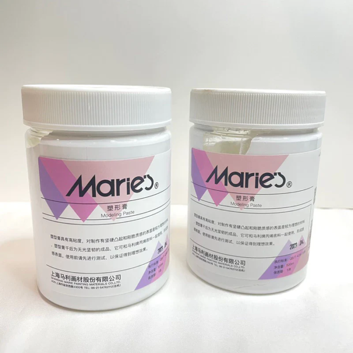 Marie's Modelling Paste for Texture Art- 300ml - Image 1