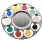 Metallic Mixing Palette Tray