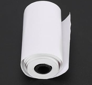 mini printer paper roll white