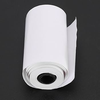 mini printer paper roll white