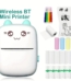 mini printer with sticker papaer rolls 1